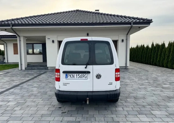 Volkswagen Caddy cena 36500 przebieg: 162400, rok produkcji 2015 z Rychwał małe 137